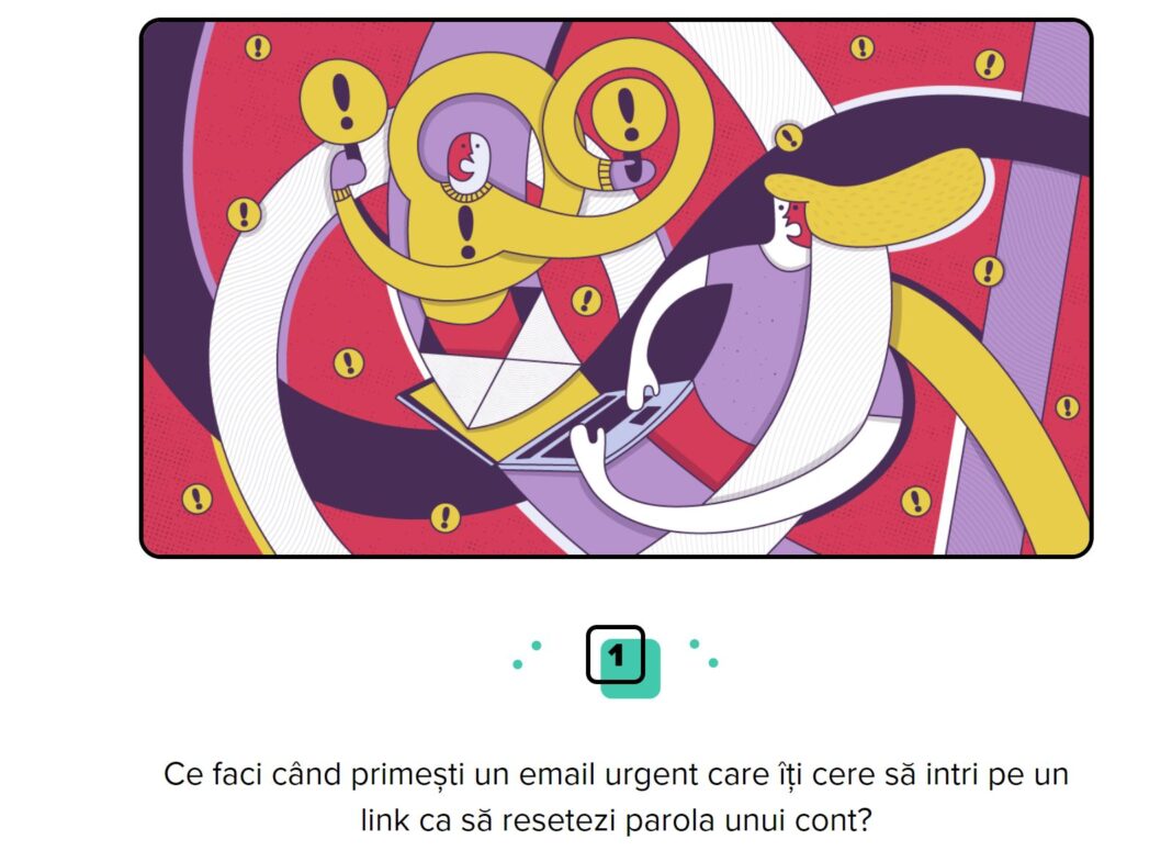 Campania #SigurantaOnline – copiii îşi pot testa abilitatea de a reacţiona corect la ameninţările din online