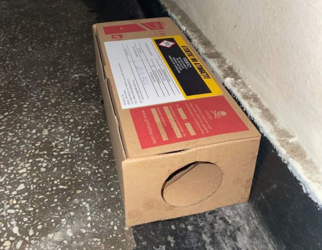 Capcane pentru şobolani pe holurile Academiei de Poliţie