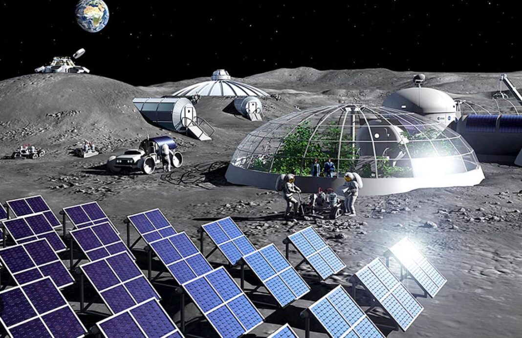 NASA a gândit primul oraș selenar