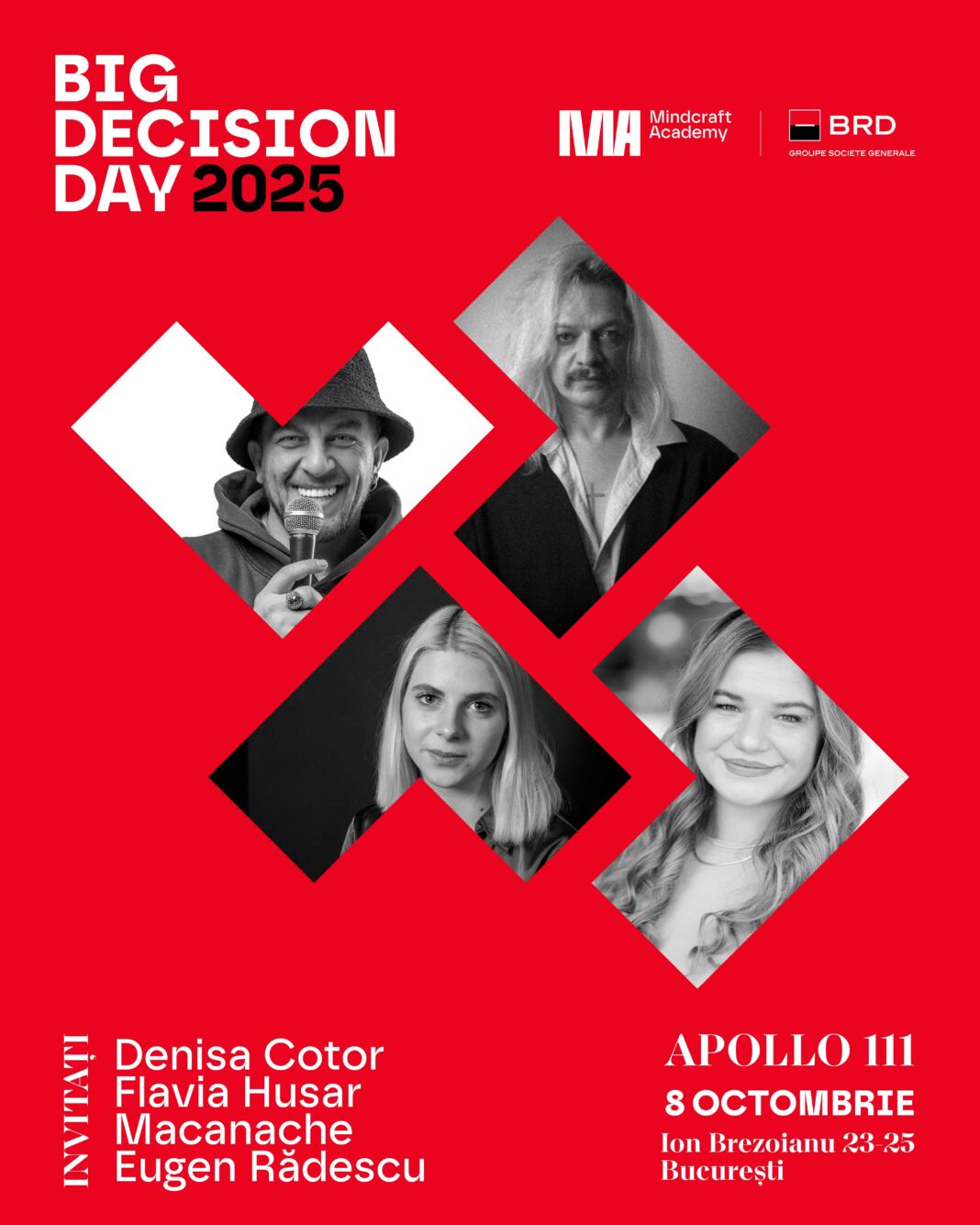 Big Decision Day 2025: BRD îi provoacă pe studenți să-și regândească traseul profesional