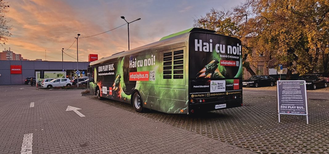 Edu Play Bus: proiectul educațional coordonat de Banca pentru Alimente Oradea și susținut de PENNY a ajuns la peste 16.000 de elevi