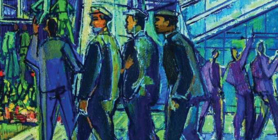 Expozitie pictura socialism comunism, palat sutu bucuresti