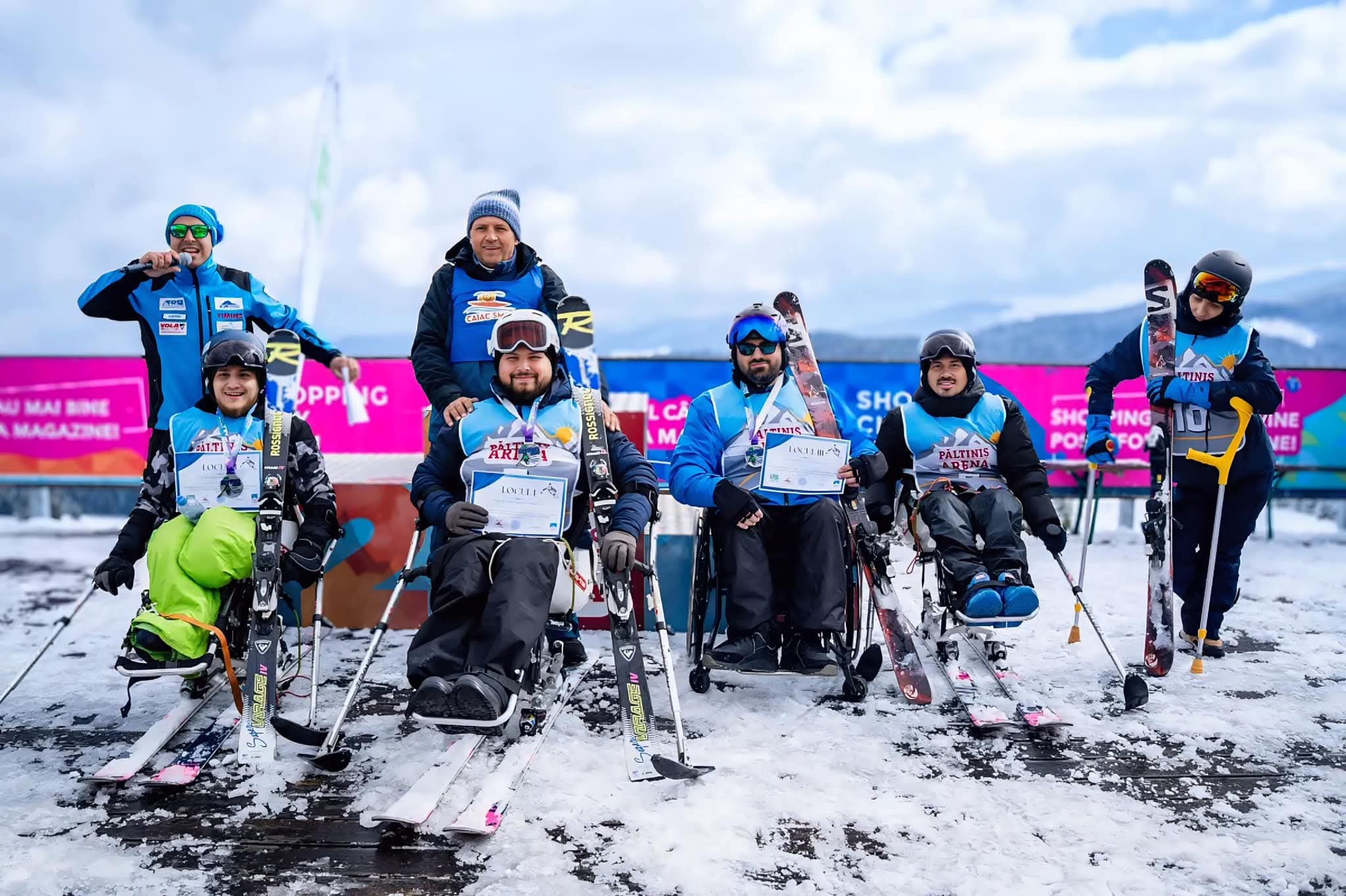 Poza pentru articolul De la lupta pentru accesibilizare la podium internațional în schi adaptat, Caiac SMile transformă din nou imposibilul în posibil