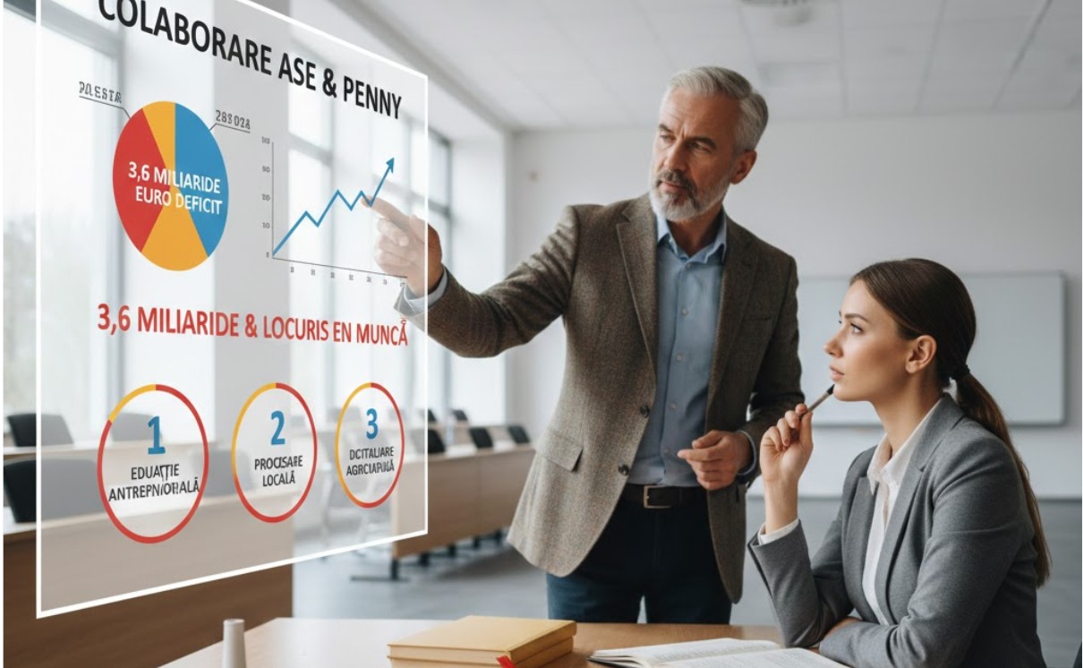 Poza pentru articolul Cercetarea economică aplicată în sprijinul producției naționale: Concluziile parteneriatului ASE – PENNY România