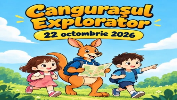 Concursul Cangurașul Explorator îi invită pe copii să descopere lumea dinozaurilor Concursul Cangurașul Explorator îi invită pe copii să descopere lumea dinozaurilor